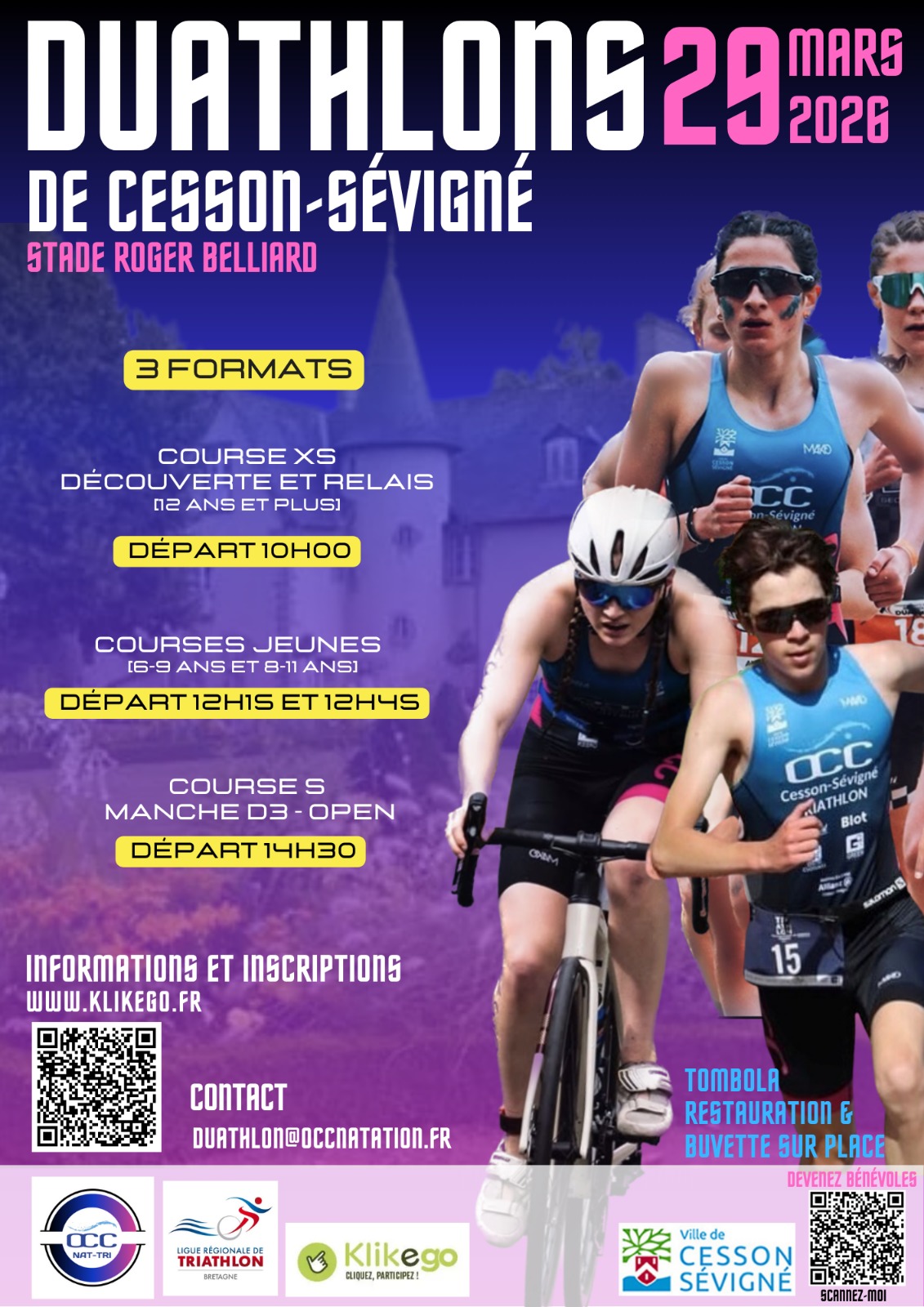 Duathlons Cesson-Sévigné